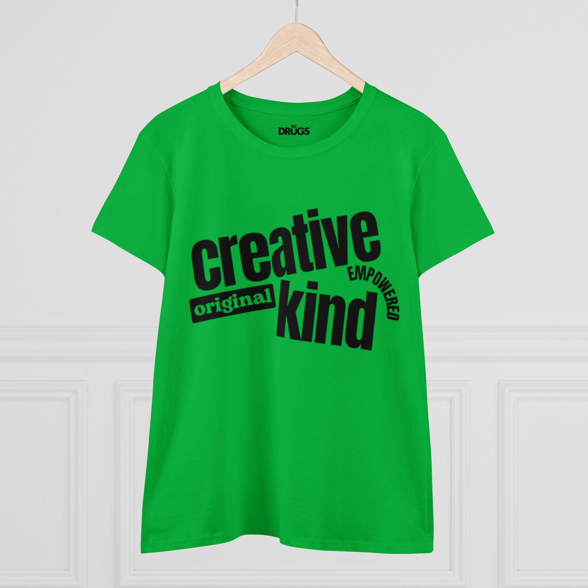 Creative Original Kind Empowered | Women's Midweight Cotton Tee