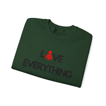 Love Over Everything  | Unisex Heavy Blend™ Crewneck Sweatshirt