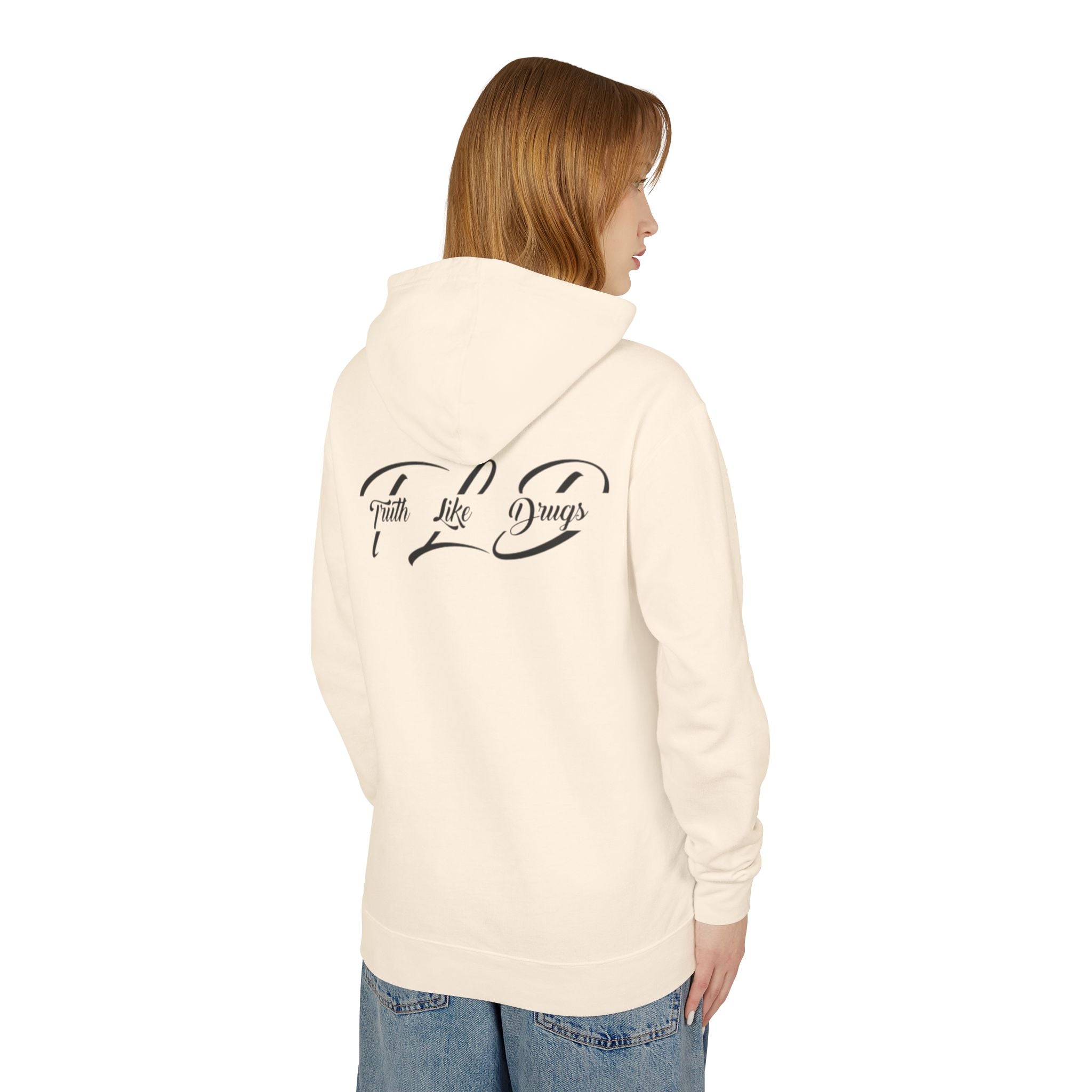 Women's Addicted To Substance Elements Hoodie - Earth | Lightweight Hooded Sweatshirt