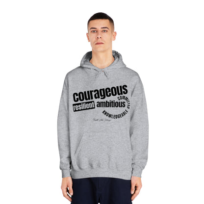 Courageous - Unisex DryBlend® Hooded Sweatshirt