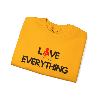 Love Over Everything  | Unisex Heavy Blend™ Crewneck Sweatshirt