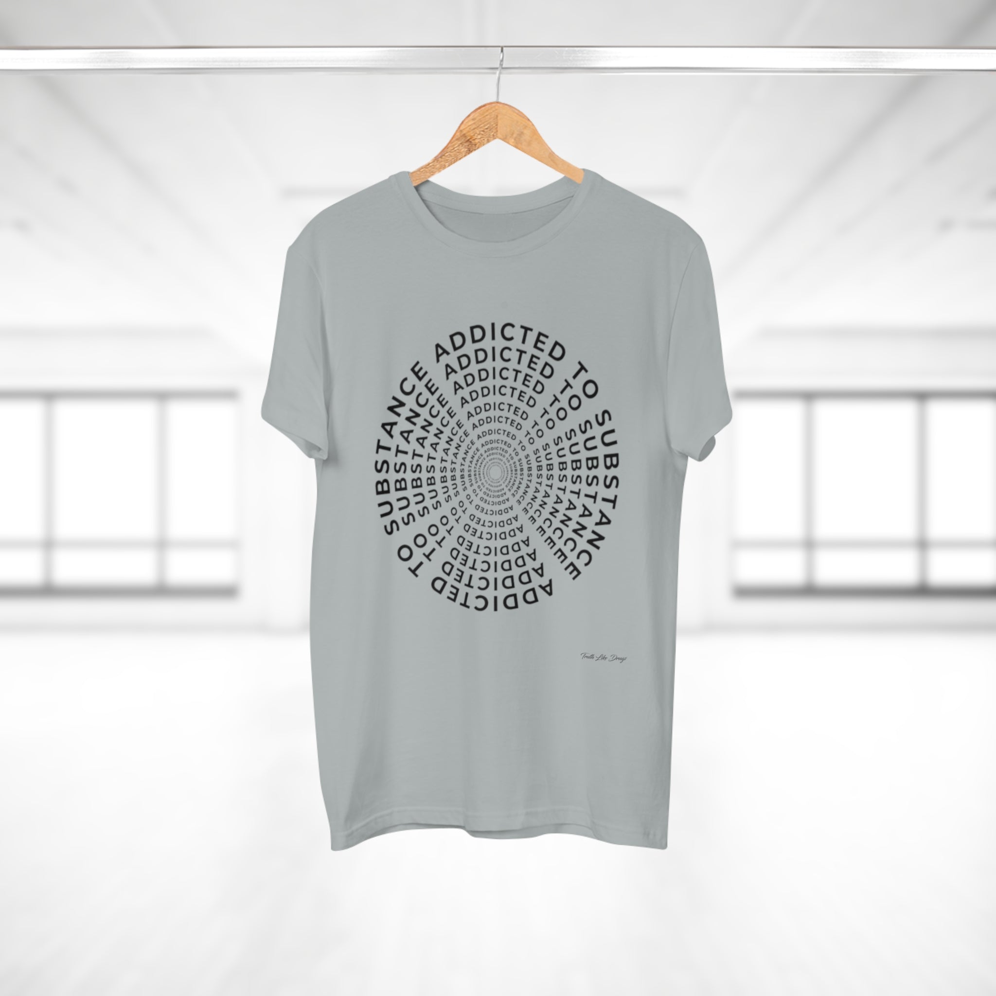 Addicted To Substance Infinite | Single Jersey Men's T-shirt