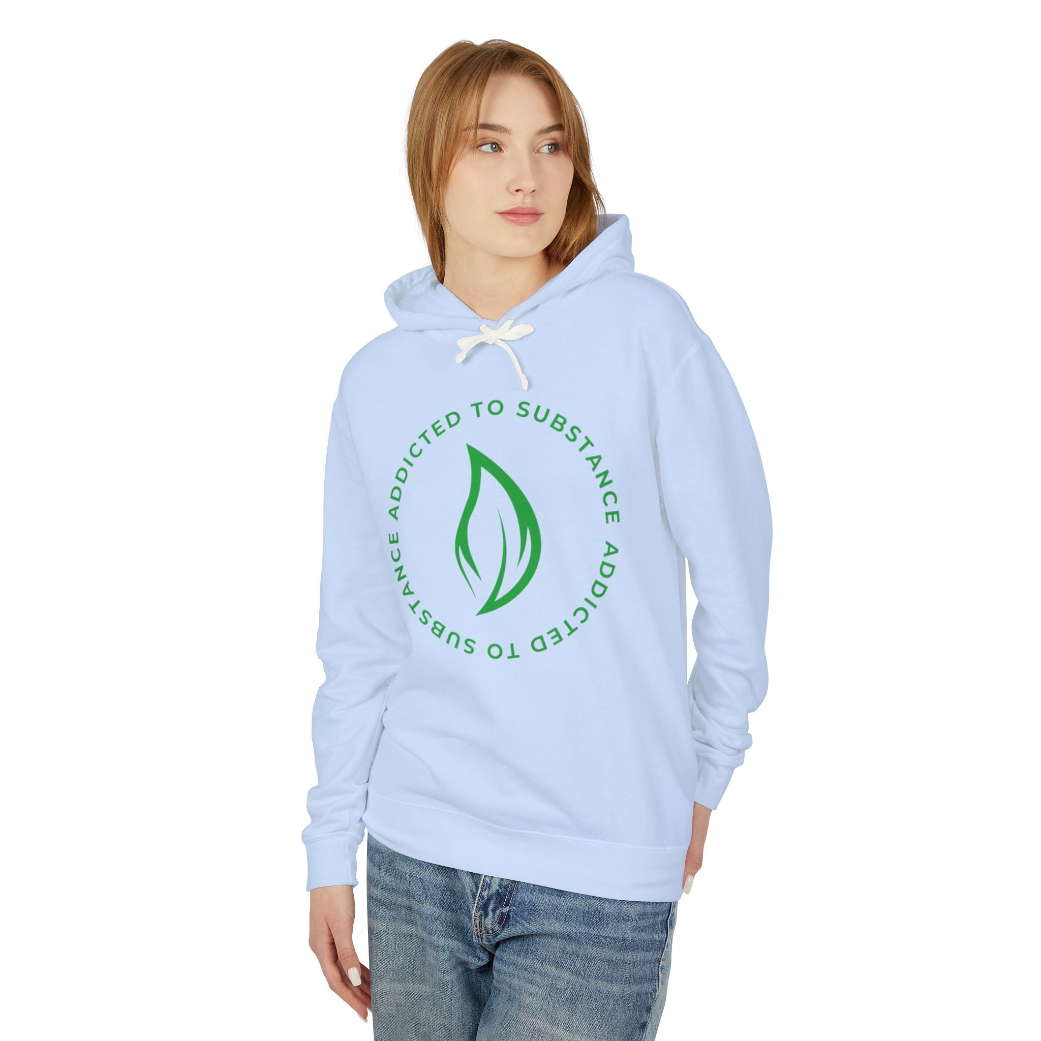 Women's Addicted To Substance Elements Hoodie - Earth | Lightweight Hooded Sweatshirt