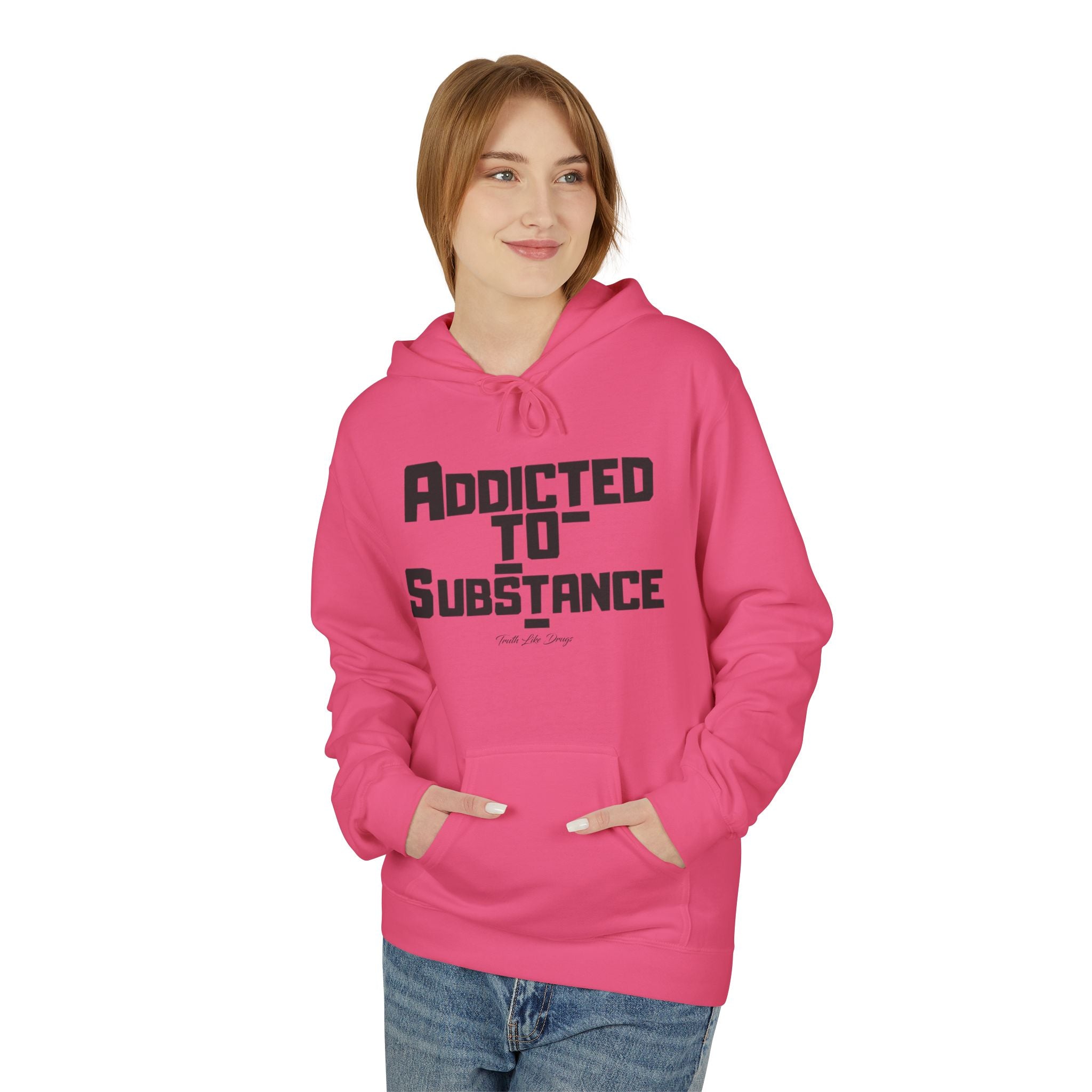 Women's Addicted To Substance | Unisex Midweight Softstyle Fleece Hoodie