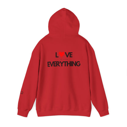 Love over Everything  TLD | Unisex Heavy Blend™ Hooded Sweatshirt