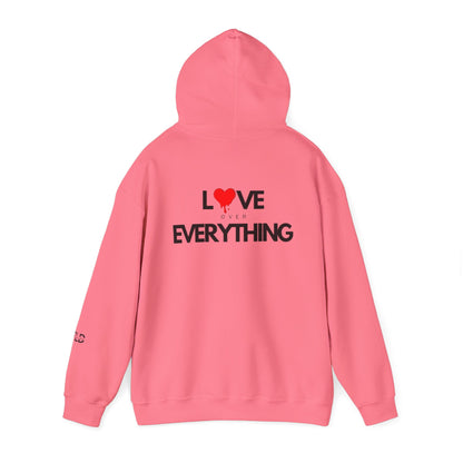 Love over Everything  TLD | Unisex Heavy Blend™ Hooded Sweatshirt