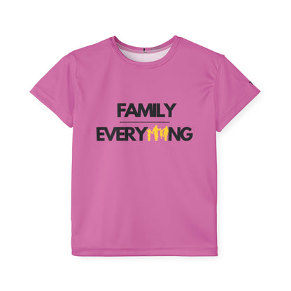 Family Over Everything | Kids Sports Jersey