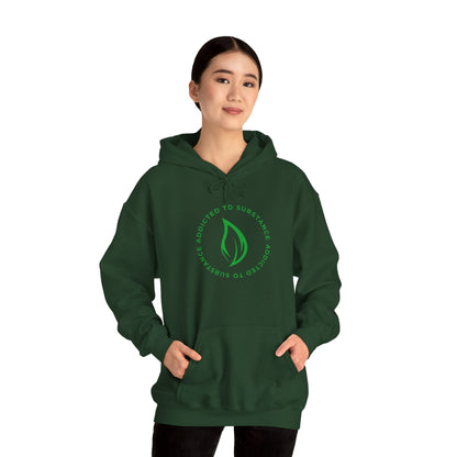 Women's  Addicted To Substance Elements 2 Hoodie  (Earth) | Heavy Blend™ Hooded Sweatshirt