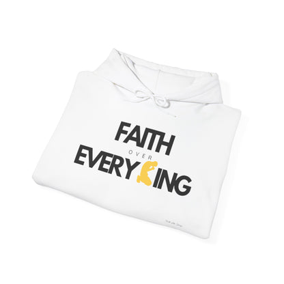 Faith Over Everything Hoodie | Unisex Heavy Blend™ Hooded Sweatshirt