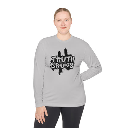 Truth Like Drugs Graffiti | Unisex Lightweight Long Sleeve Tee