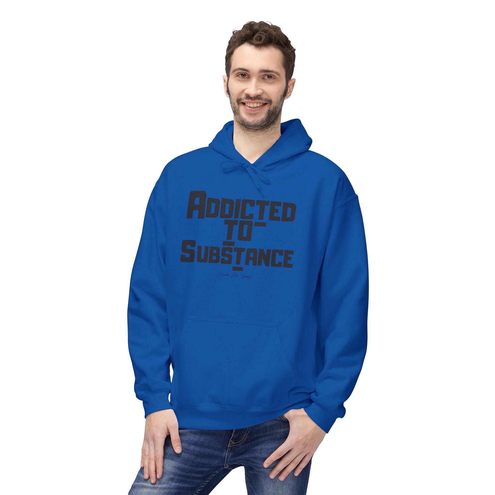 Men's Addicted To Substance | Unisex Midweight Softstyle Fleece Hoodie