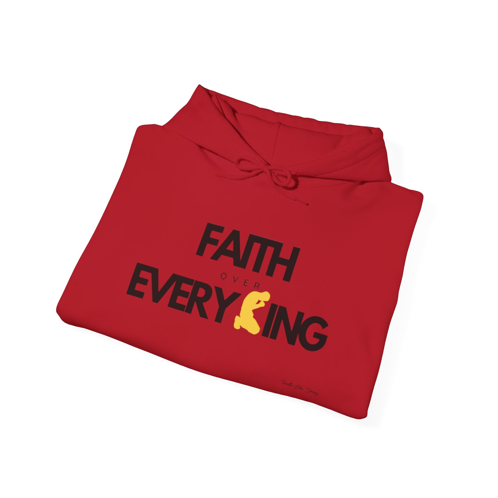 Faith Over Everything Hoodie | Unisex Heavy Blend™ Hooded Sweatshirt