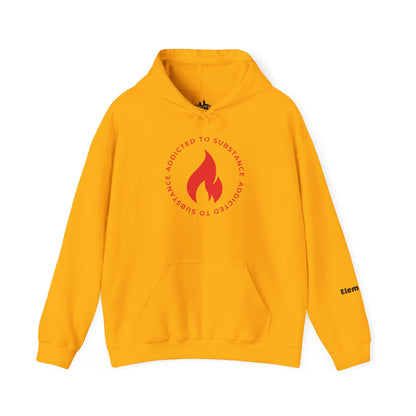 Women's Addicted To Substance Elements 2 Hoodie (Fire) | Heavy Blend™ Hooded Sweatshirt