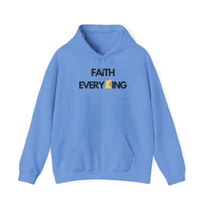 Faith Over Everything Hoodie | Unisex Heavy Blend™ Hooded Sweatshirt