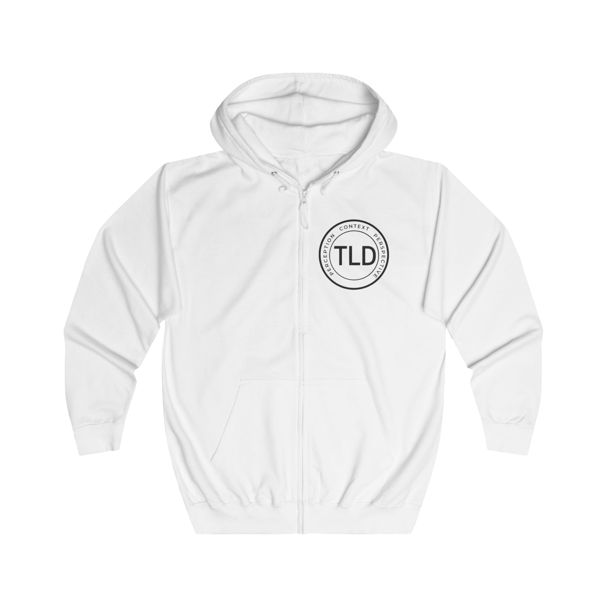 TLD Circle Addicted to Substance | Unisex Full Zip Hoodie