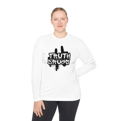 Truth Like Drugs Graffiti | Unisex Lightweight Long Sleeve Tee