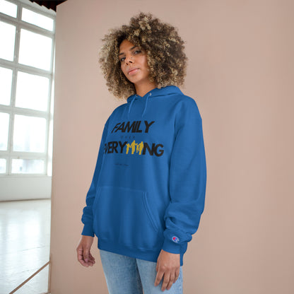 Women's Family Over Everything | Champion Hoodie