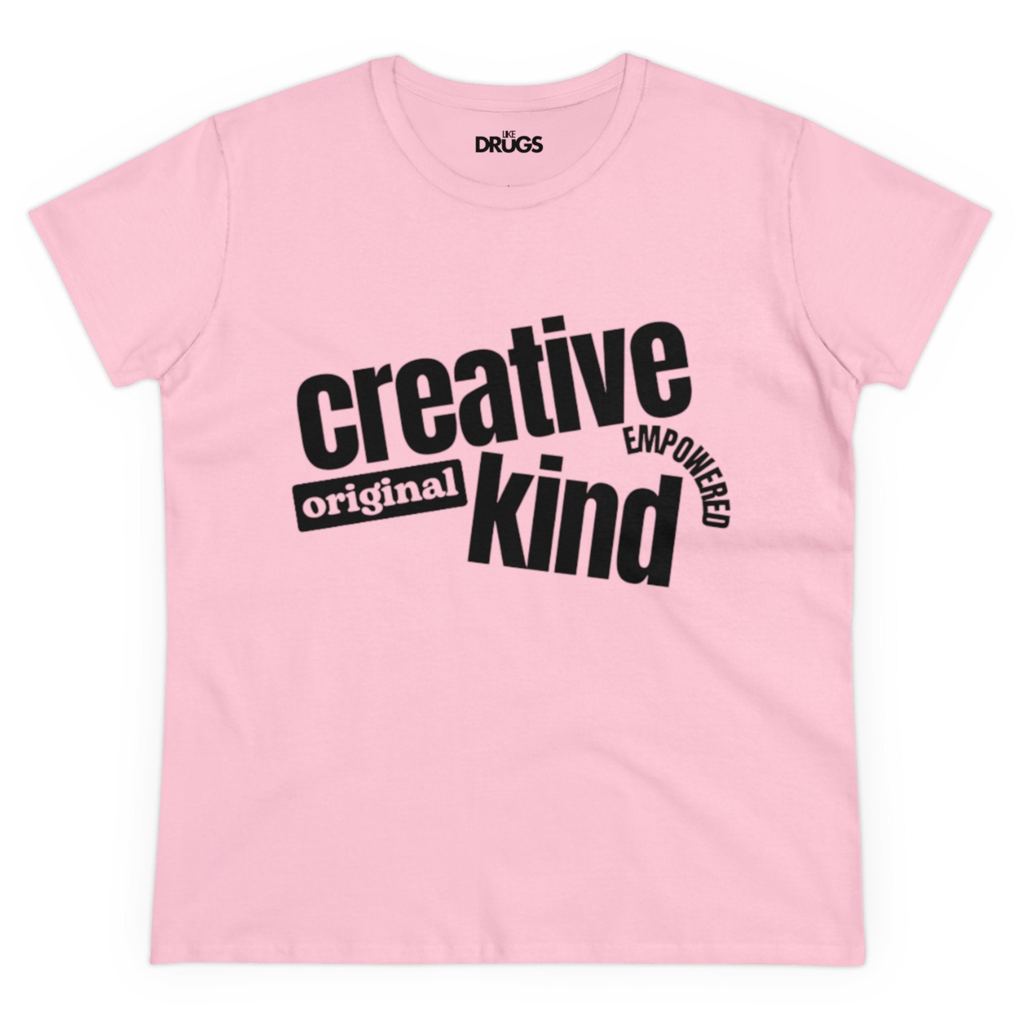 Creative Original Kind Empowered | Women's Midweight Cotton Tee