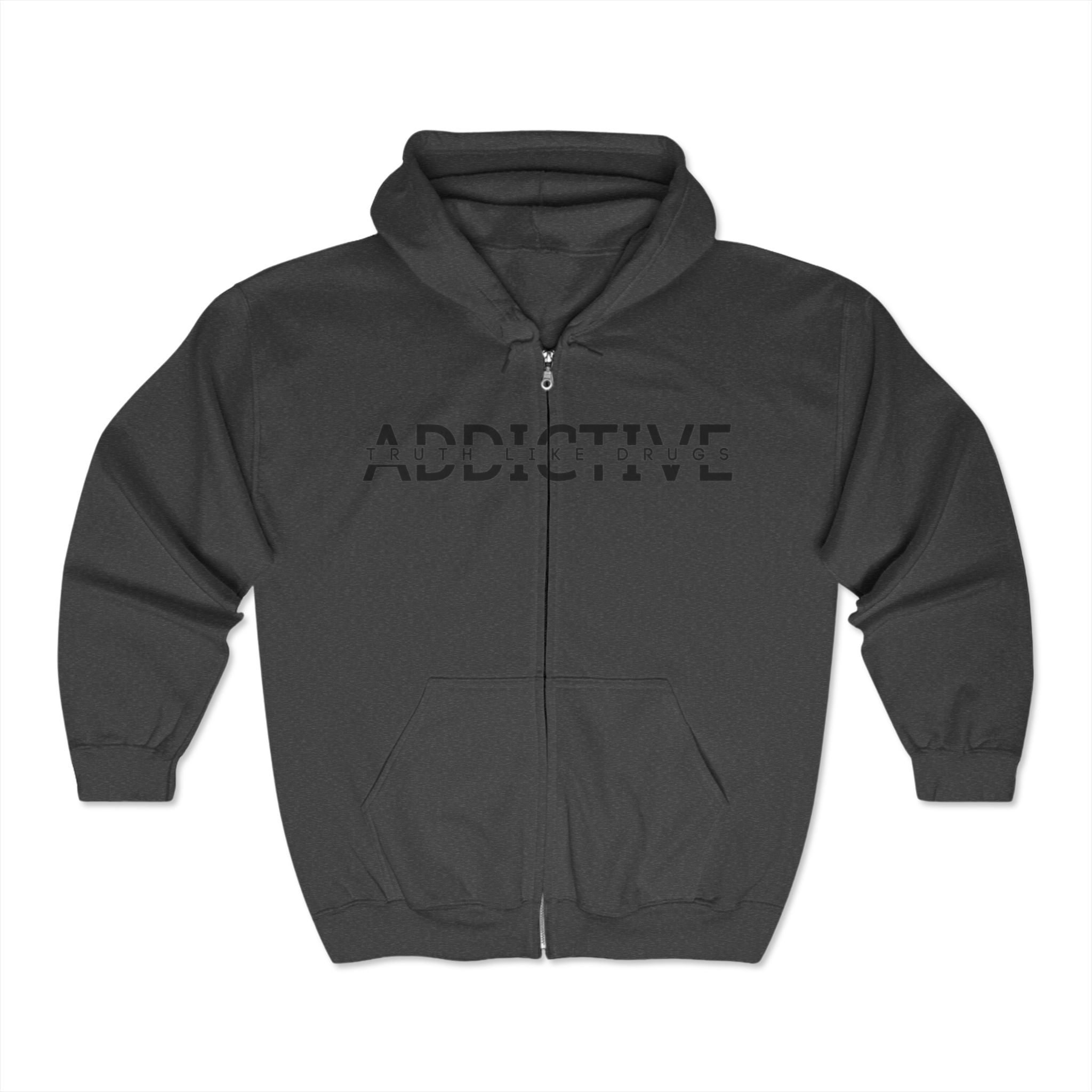 Addictive Hoodie  | Unisex Heavy Blend™ Full Zip Hooded Sweatshirt