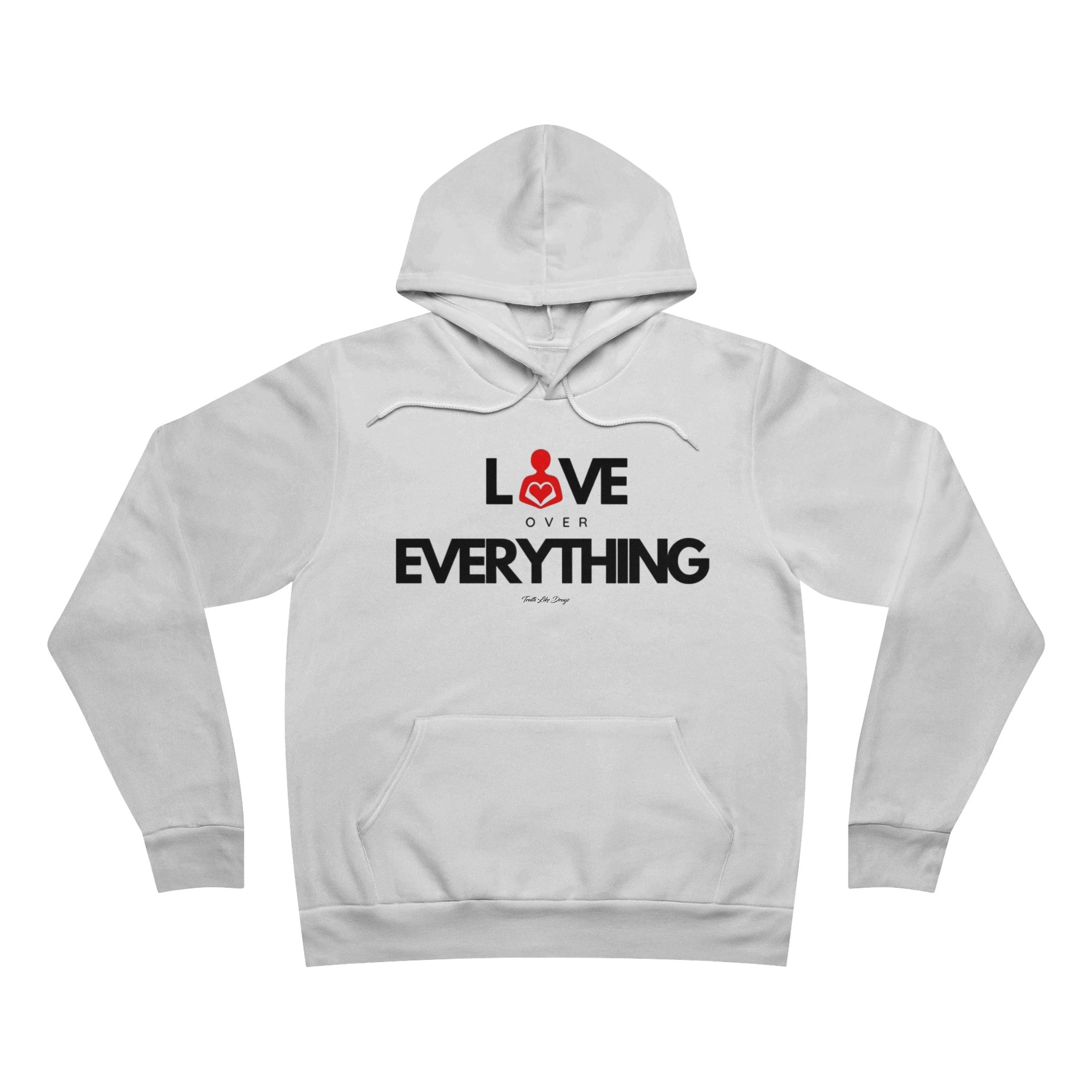 Love Over Everything | Unisex Sponge Fleece Pullover Hoodie