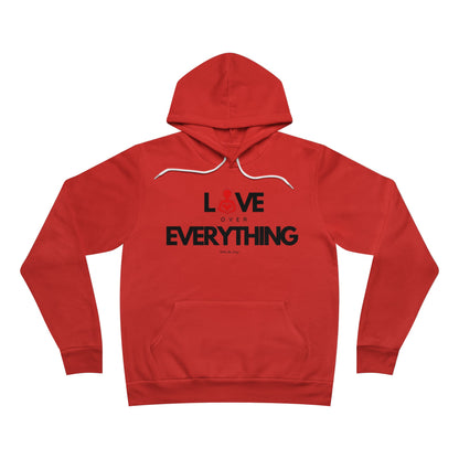 Love Over Everything | Unisex Sponge Fleece Pullover Hoodie