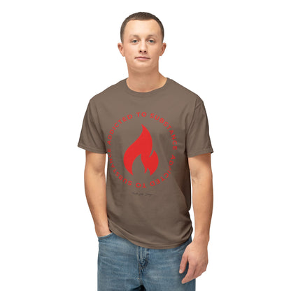 Men's Addicted to Substance Elements 2 (Fire) | Unisex HD Cotton™ T-shirt