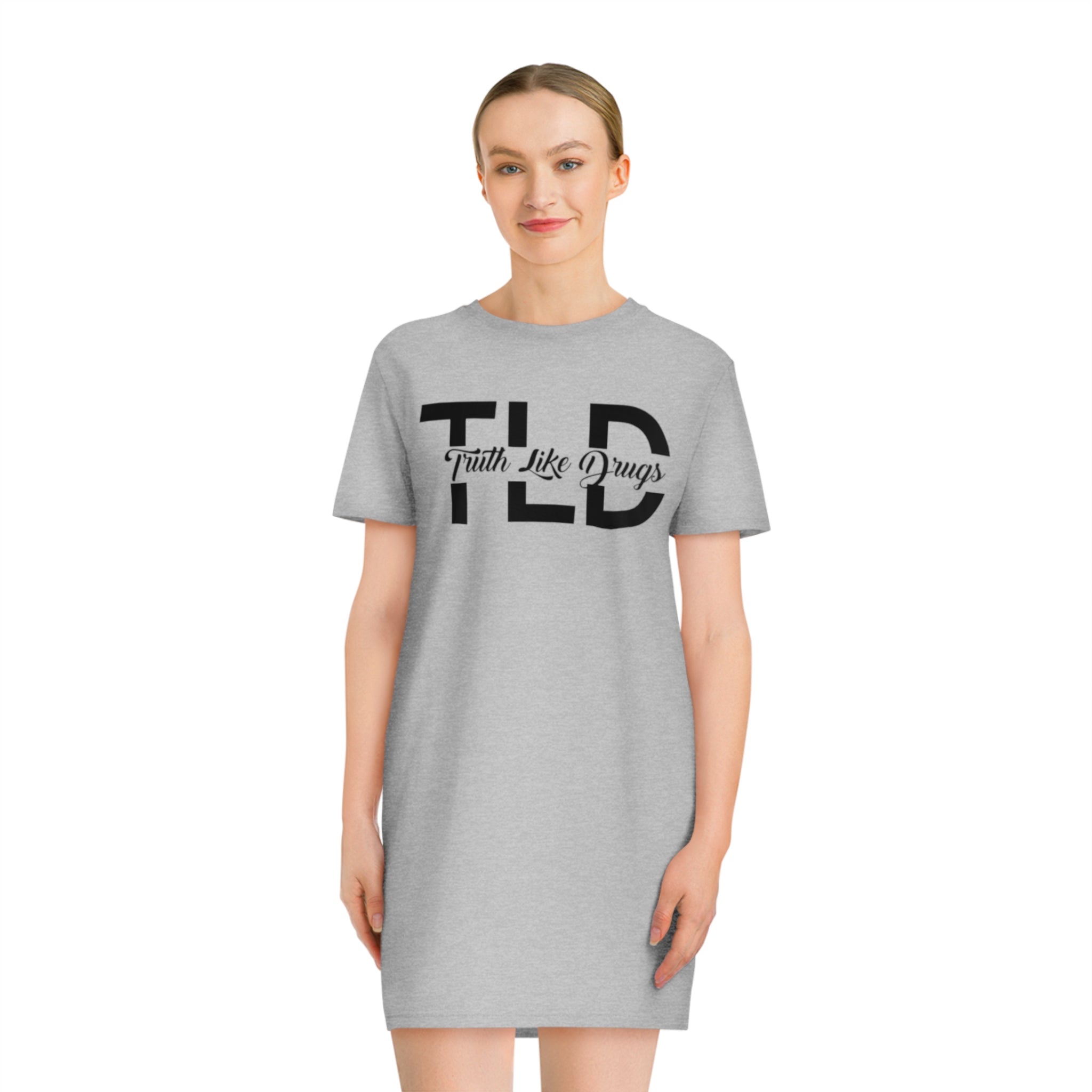 TLD Script Middle | Spinner T-Shirt Dress