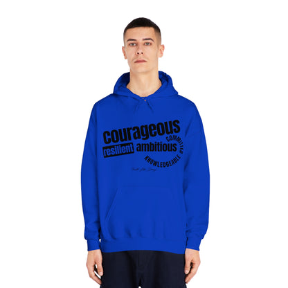 Courageous - Unisex DryBlend® Hooded Sweatshirt