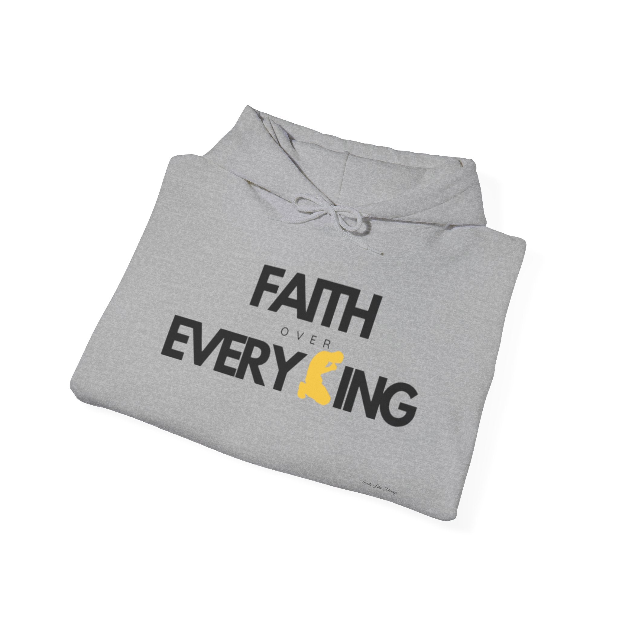 Faith Over Everything Hoodie | Unisex Heavy Blend™ Hooded Sweatshirt