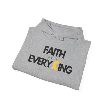 Faith Over Everything Hoodie | Unisex Heavy Blend™ Hooded Sweatshirt