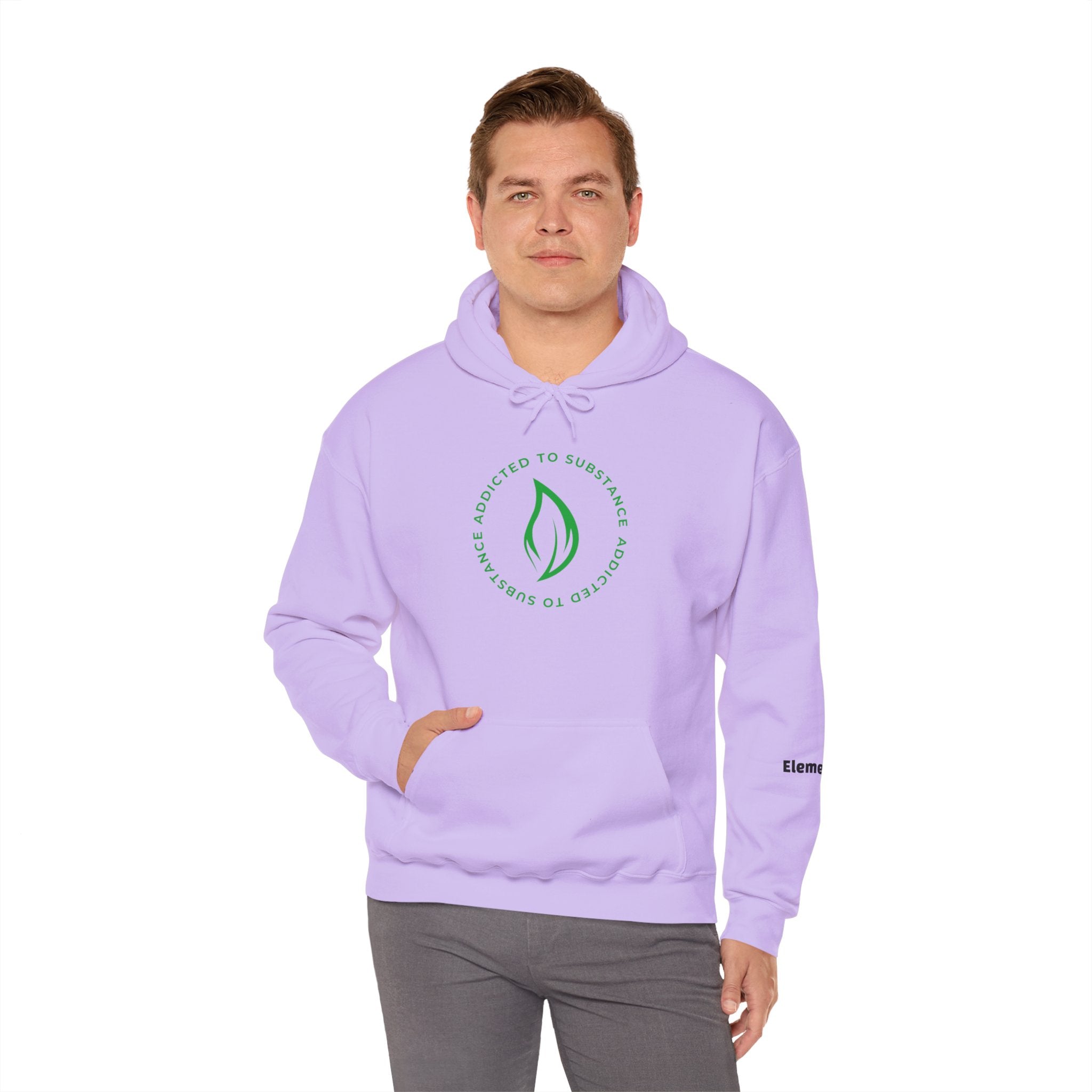 Men's Addicted To Substance Elements 2 Hoodie (Earth) | Heavy Blend™ Hooded Sweatshirt