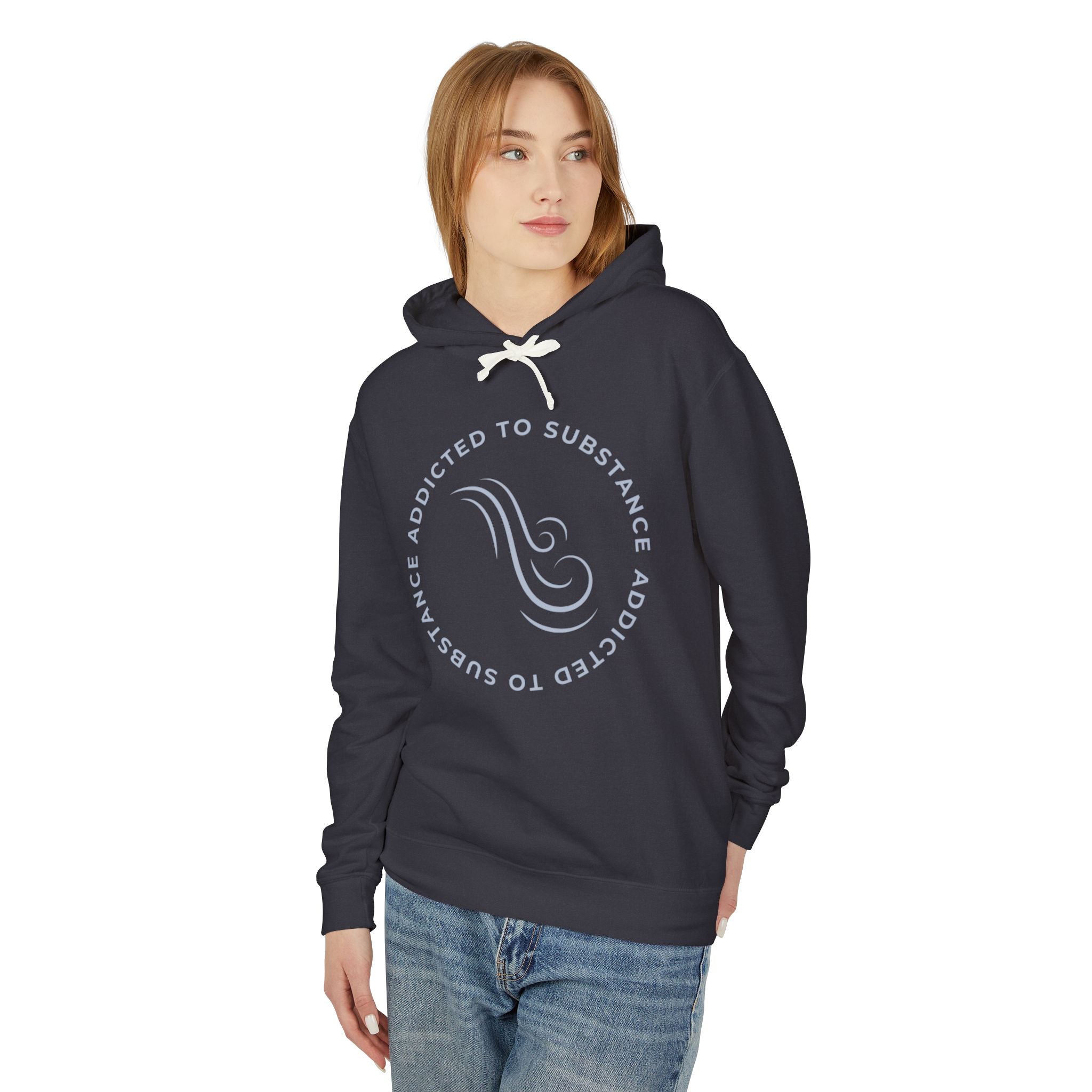 Women's Addicted to Substance Elements Hoodie - Air | Lightweight Hooded Sweatshirt