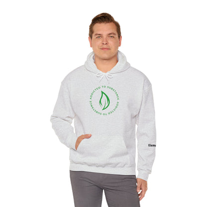 Men's Addicted To Substance Elements 2 Hoodie (Earth) | Heavy Blend™ Hooded Sweatshirt