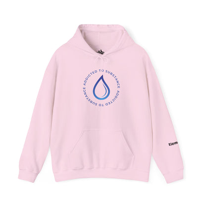 Men's Addicted To Substance Elements 2 Hoodie (Water) |  Heavy Blend™ Hooded Sweatshirt