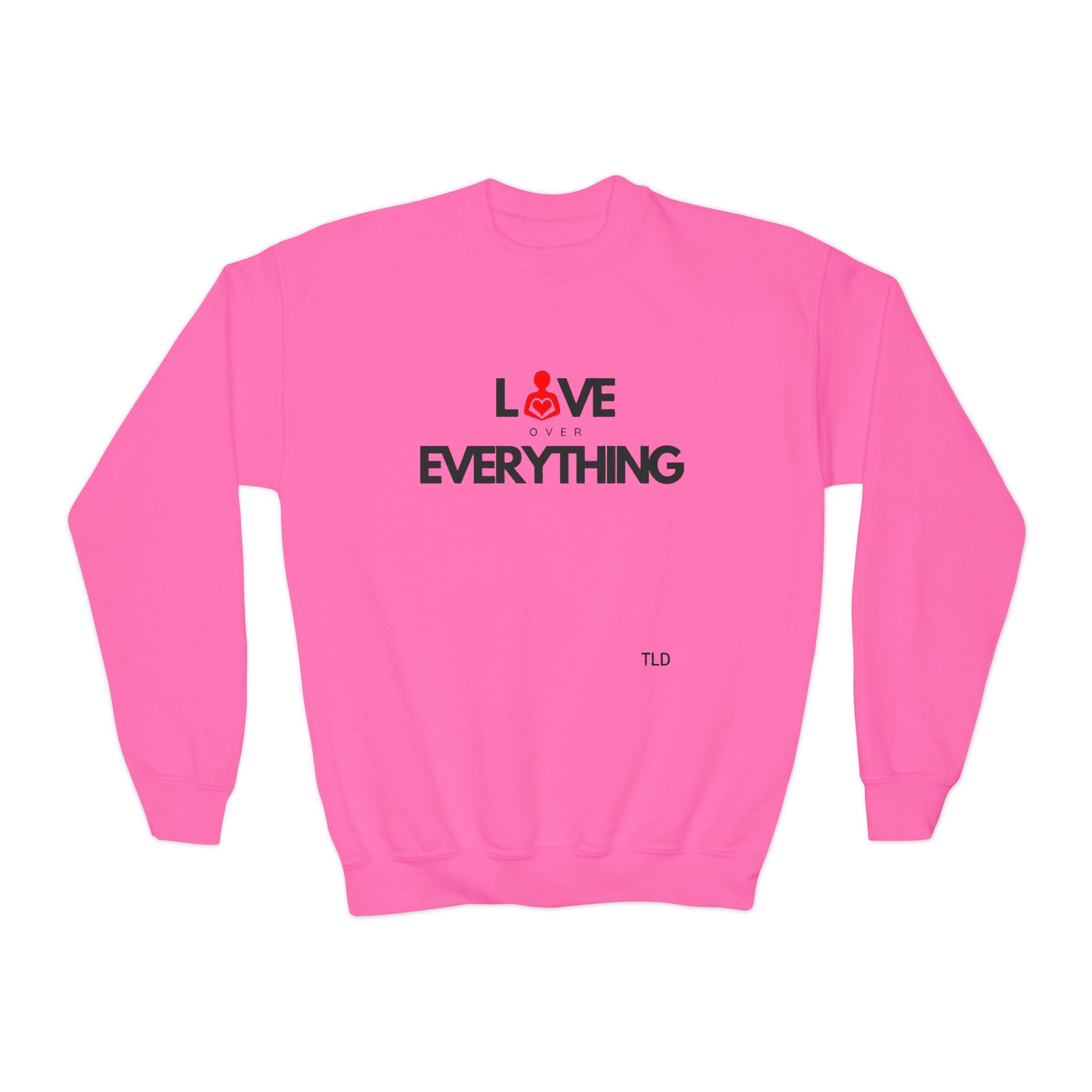 Love Over Everything  | Youth Crewneck Sweatshirt