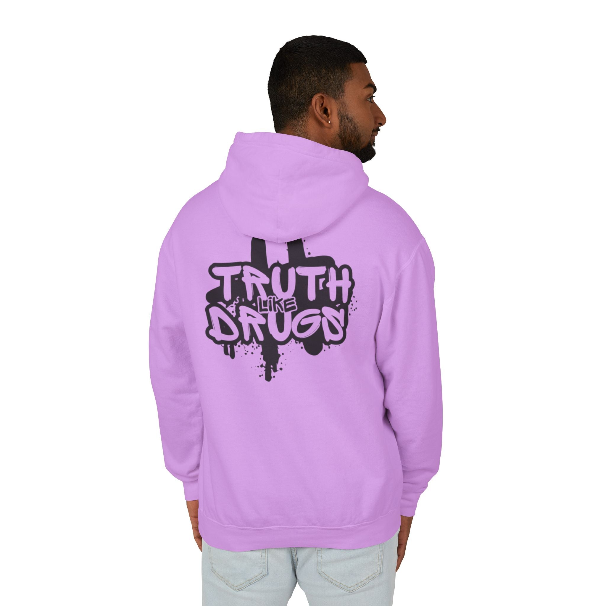 Truth Like Drugs | Unisex Lightweight Hooded Sweatshirt