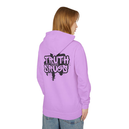 Truth Like Drugs | Unisex Lightweight Hooded Sweatshirt