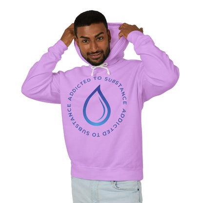 Men's Addicted to Substance Elements Hoodie - Water |  Lightweight Hooded Sweatshirt