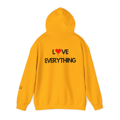 Love over Everything  TLD | Unisex Heavy Blend™ Hooded Sweatshirt