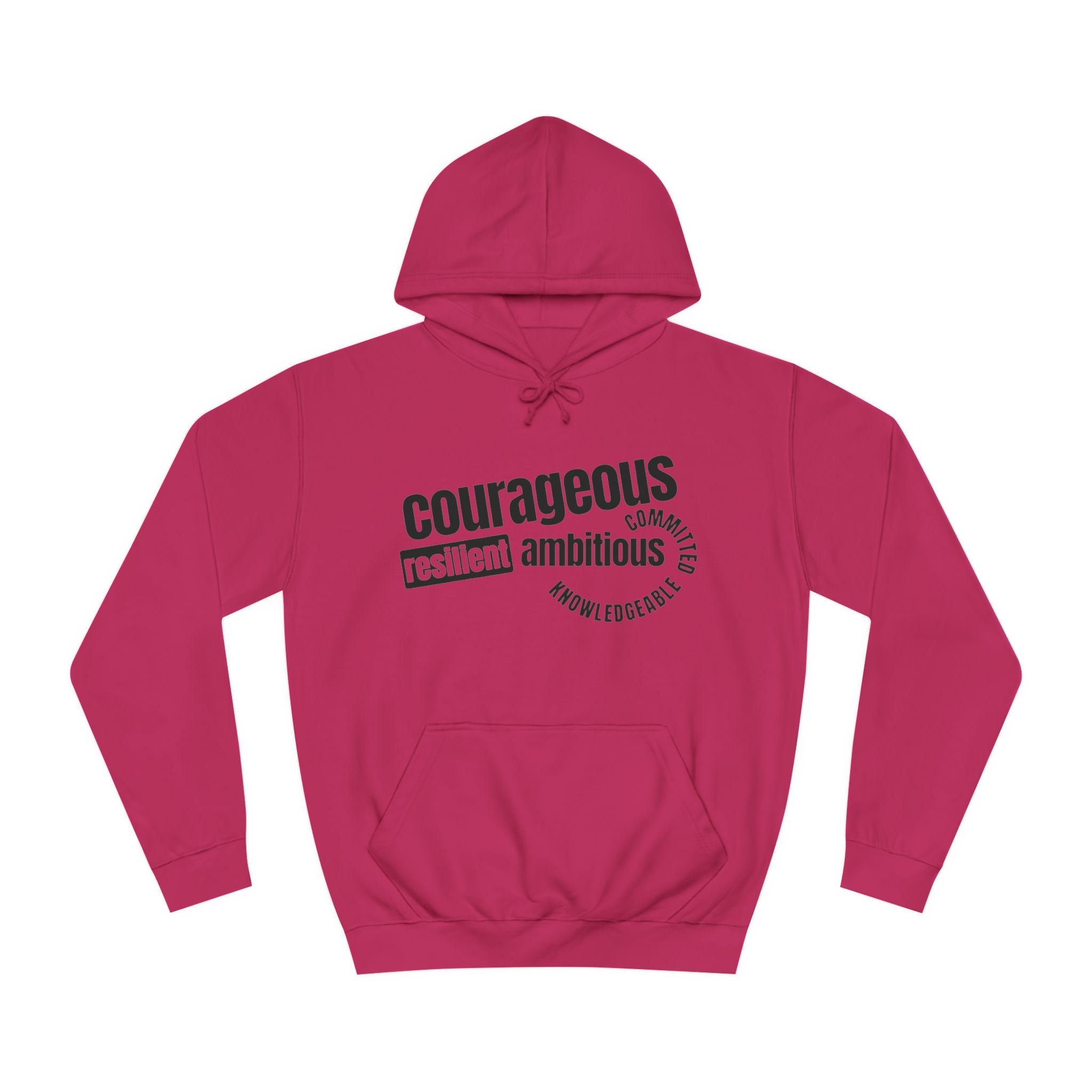 Courageous | Unisex College Hoodie