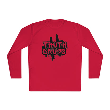 Truth Like Drugs Graffiti | Unisex Lightweight Long Sleeve Tee