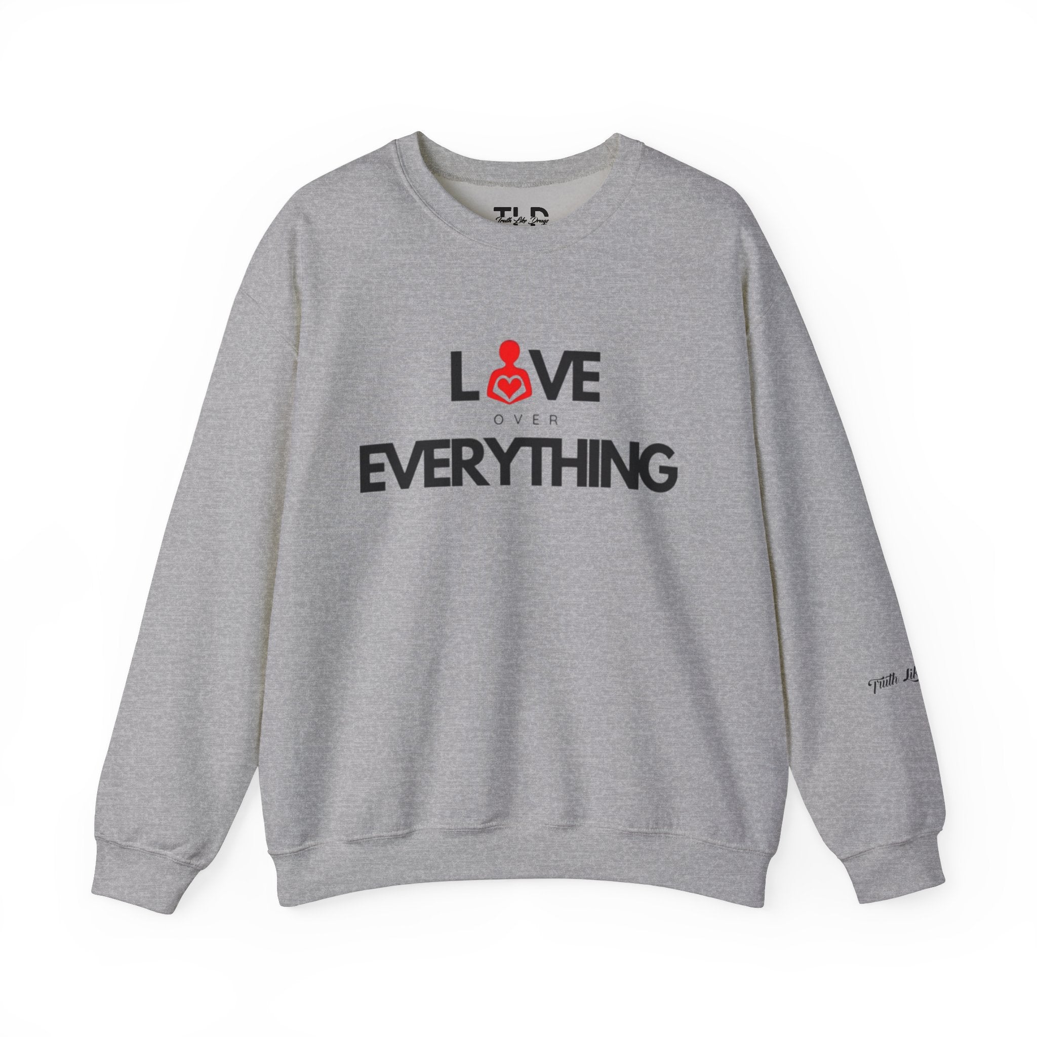 Love Over Everything  | Unisex Heavy Blend™ Crewneck Sweatshirt