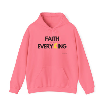 Faith Over Everything Hoodie | Unisex Heavy Blend™ Hooded Sweatshirt