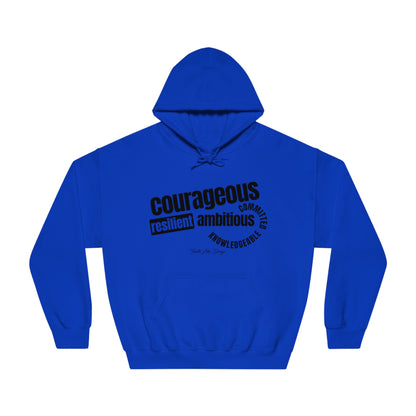 Courageous - Unisex DryBlend® Hooded Sweatshirt