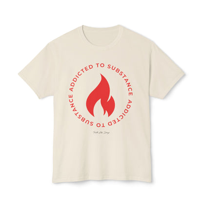 Men's Addicted to Substance Elements 2 (Fire) | Unisex HD Cotton™ T-shirt