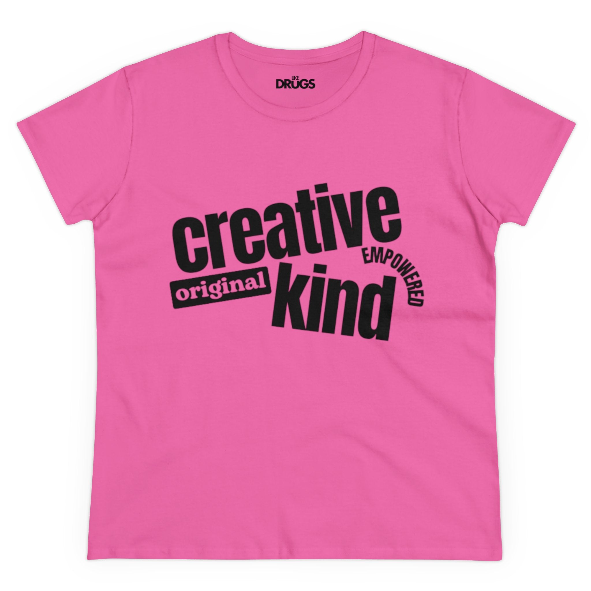 Creative Original Kind Empowered | Women's Midweight Cotton Tee