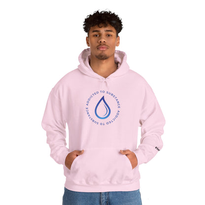 Men's Addicted To Substance Elements 2 Hoodie (Water) |  Heavy Blend™ Hooded Sweatshirt