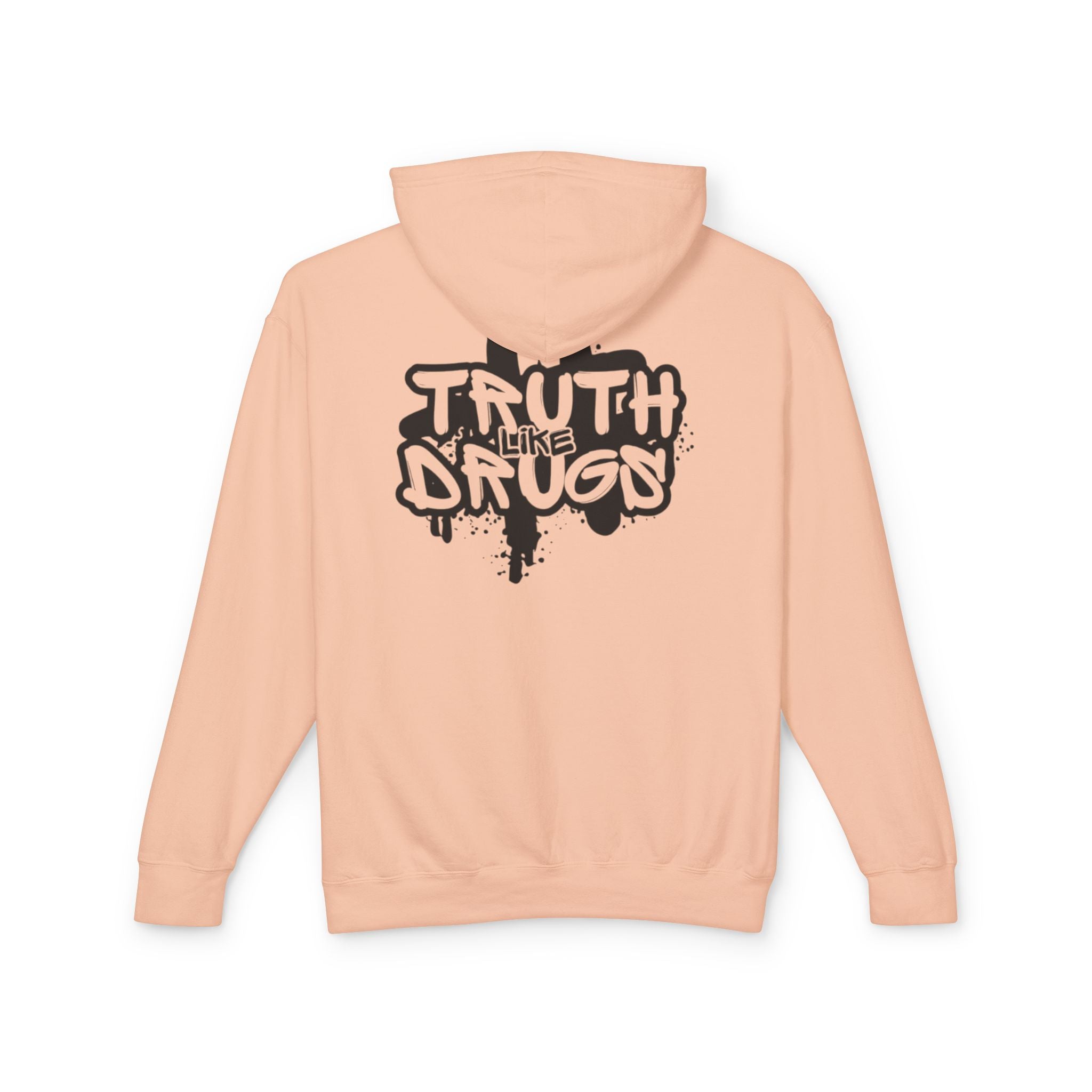 Truth Like Drugs | Unisex Lightweight Hooded Sweatshirt