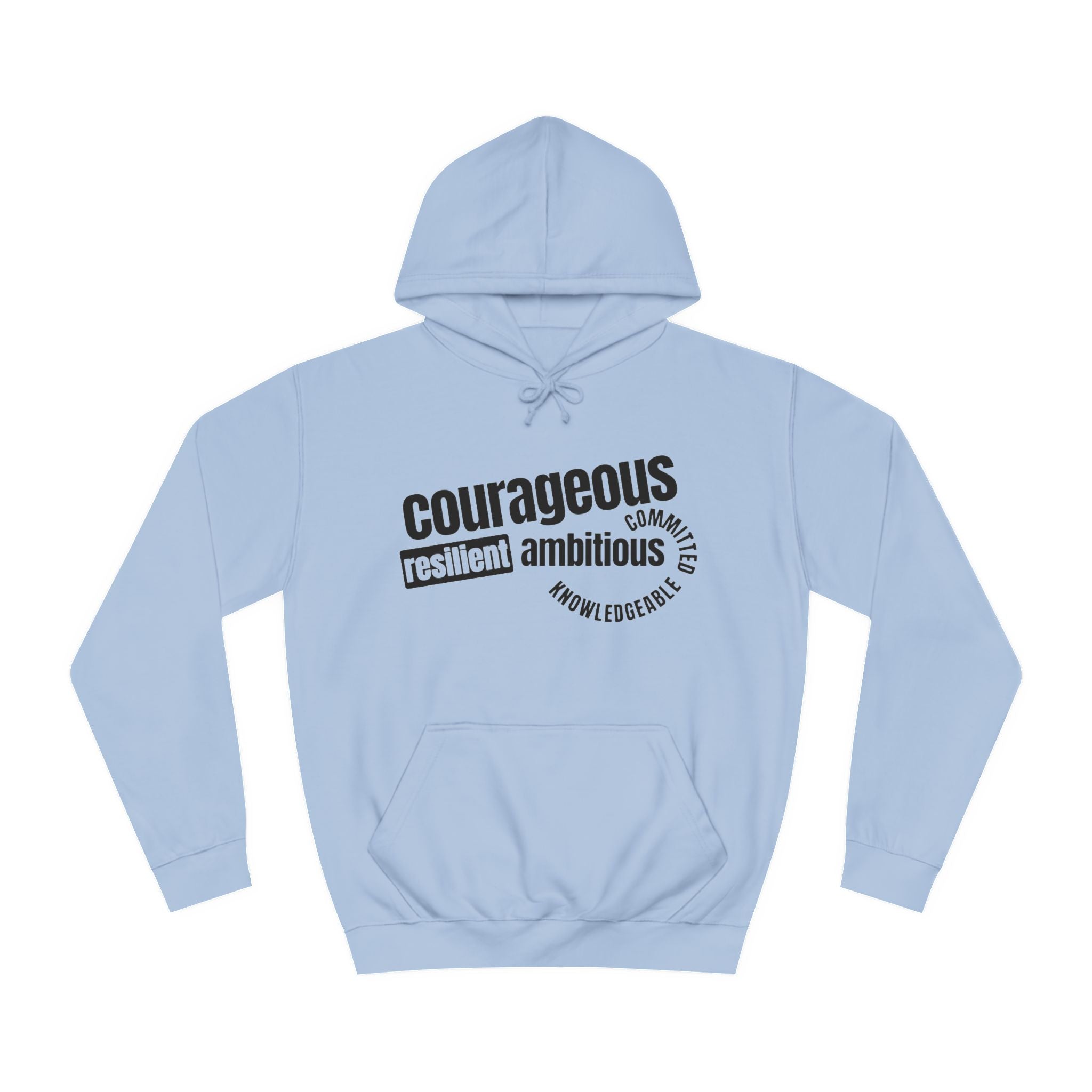 Courageous | Unisex College Hoodie