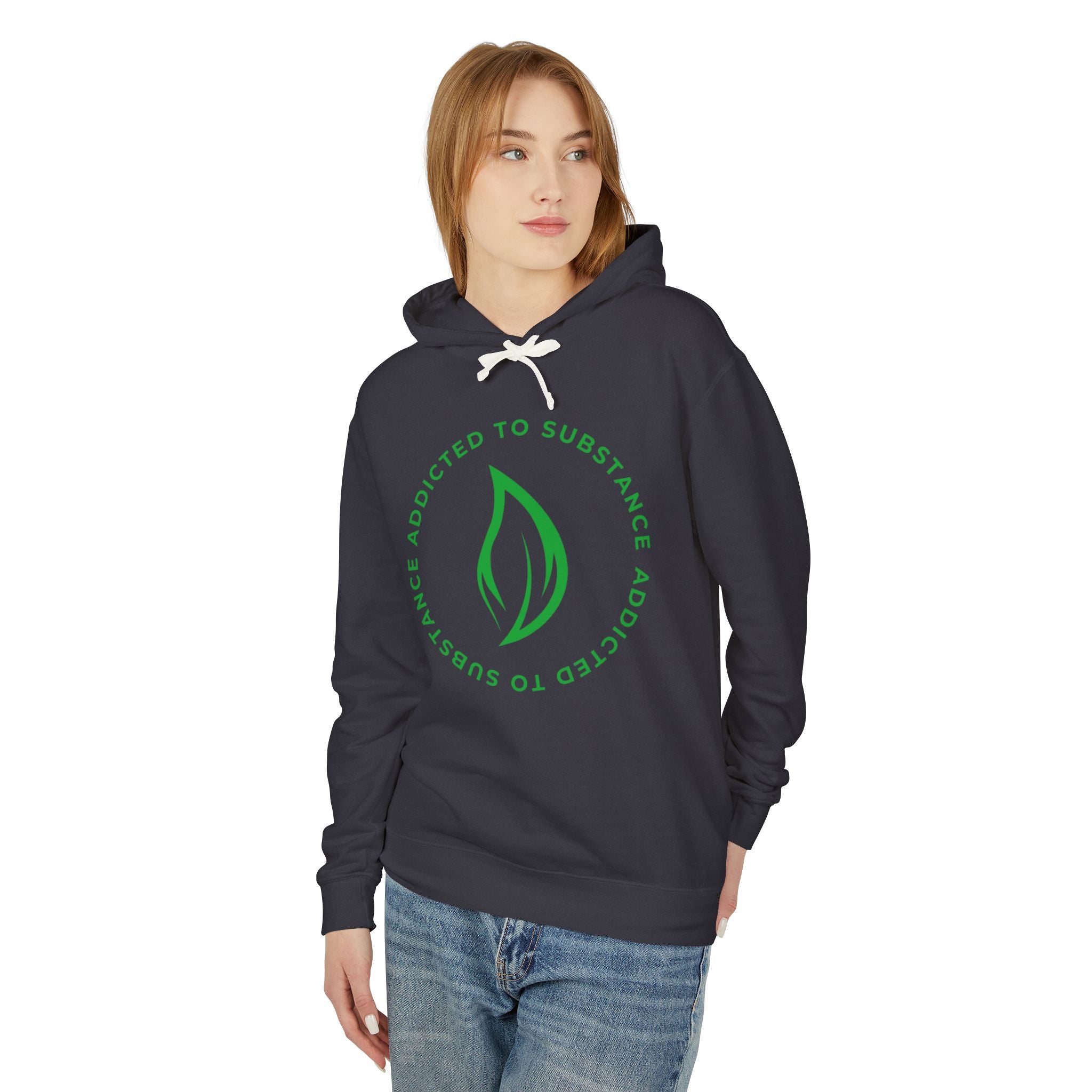 Women's Addicted To Substance Elements Hoodie - Earth | Lightweight Hooded Sweatshirt